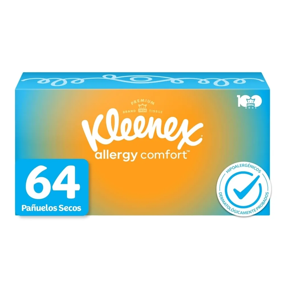 Pañuelos Kleenex Allergy Comfort 64 Und