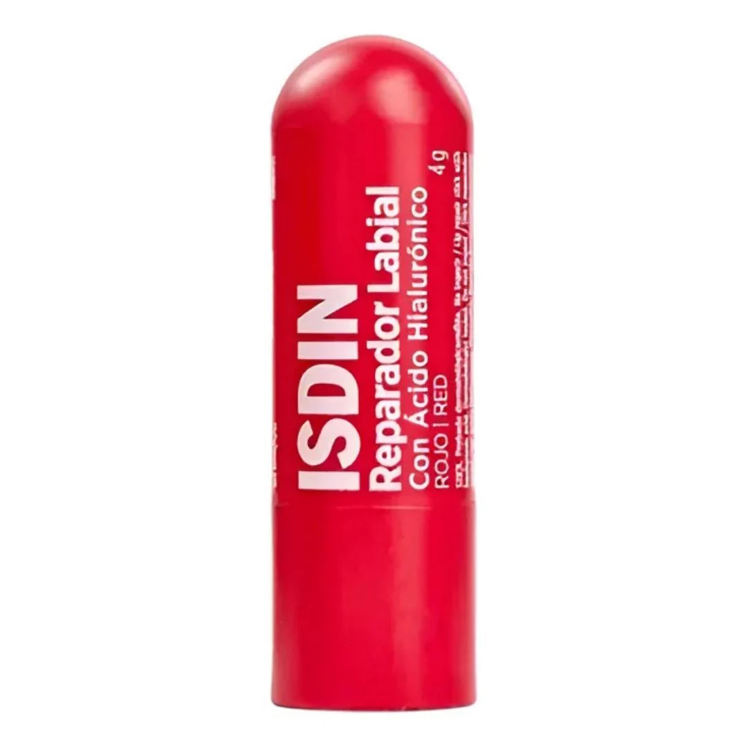 Isdin Labial Reparador Rojo Con Acido Hialuronico 4 Gr