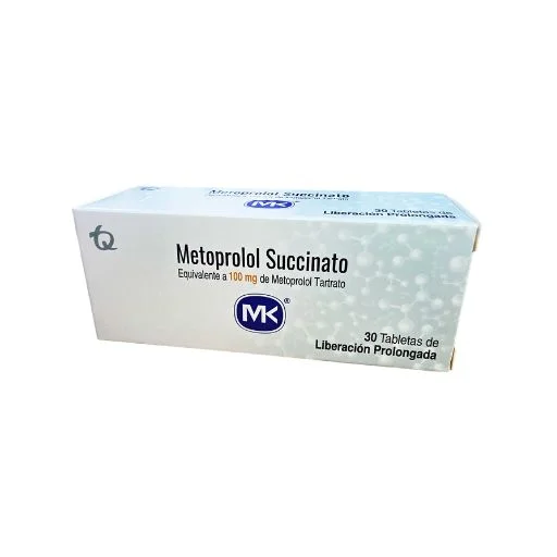 Metoprolol Succinato Equivalente 100 Mg De Metprolol Tartrato
