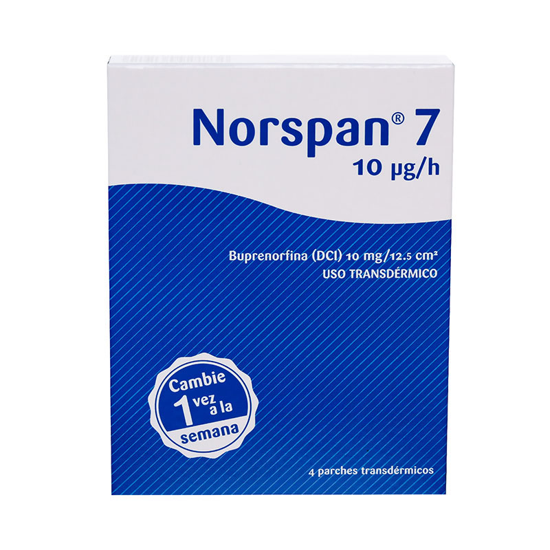 Norspan 7 Buprenorfina 10 Pg/H