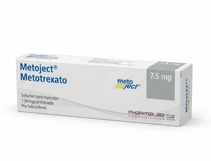 Metoject Metotrexato 7.5 Mg Solucion Inyectable