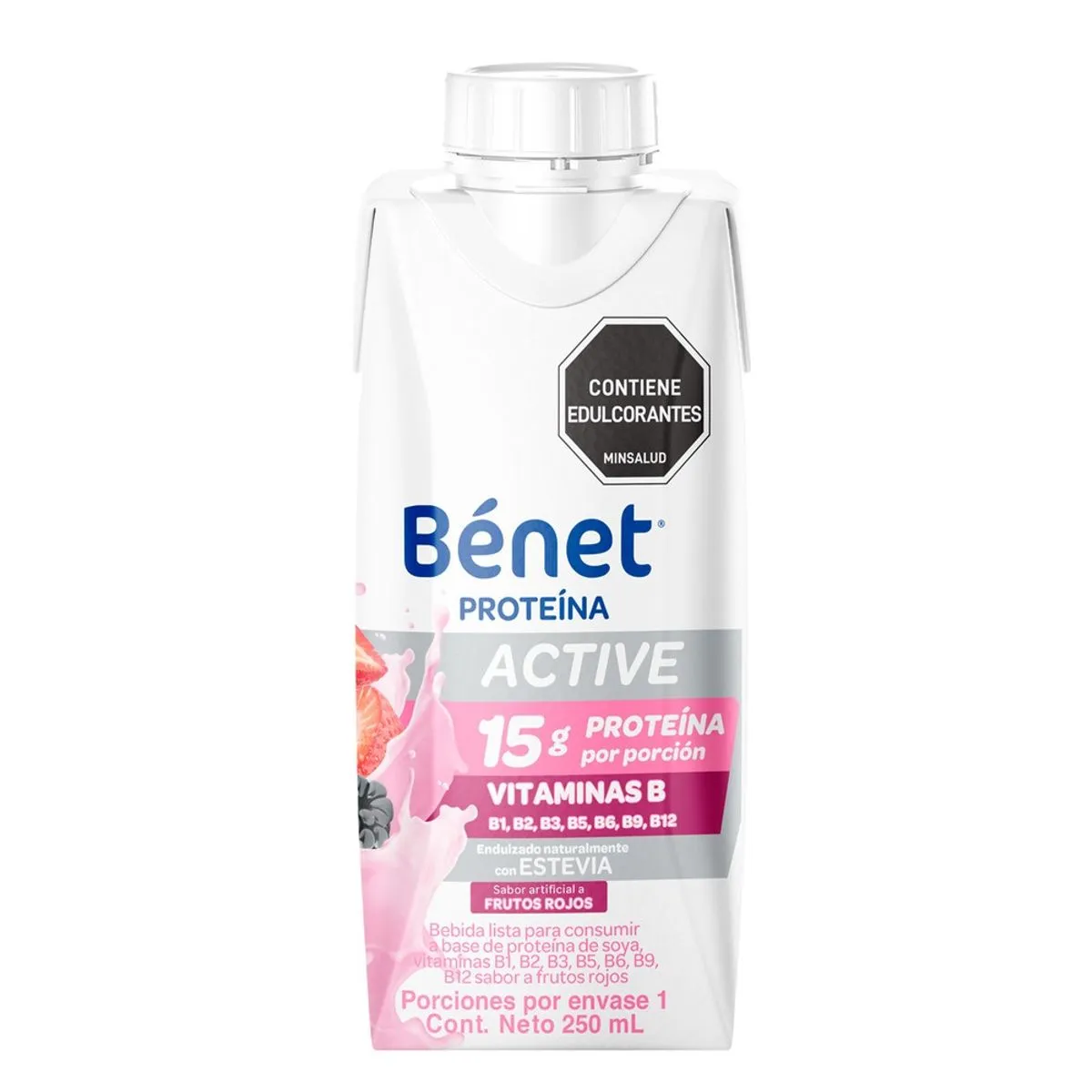 Benet Proteina Active Frutos Rojos