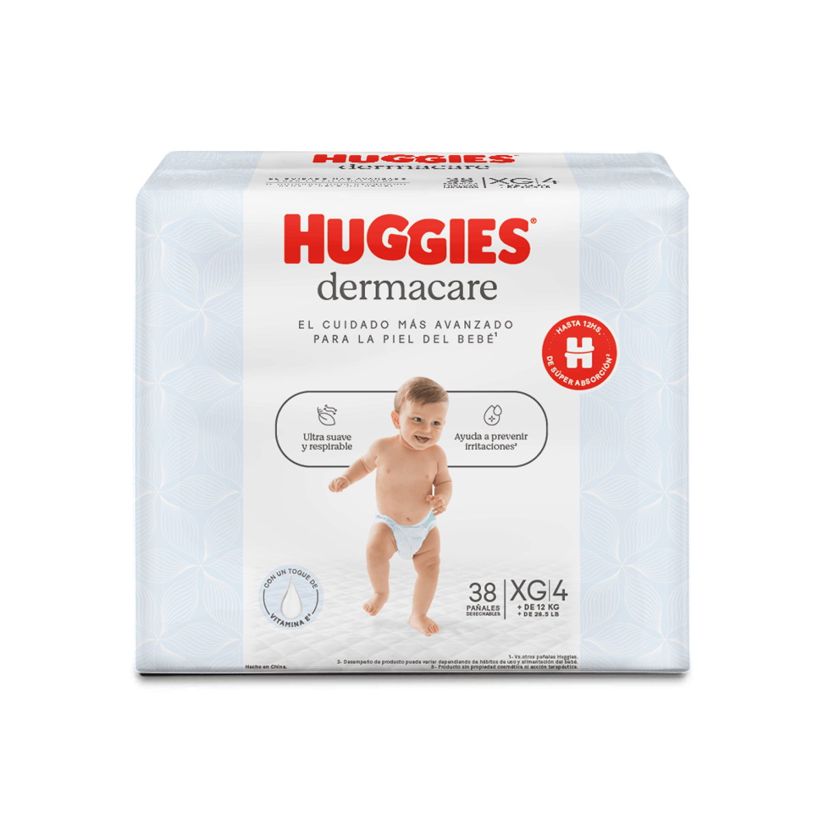 Pañal Huggies Dermacare Etapa 4 Xg