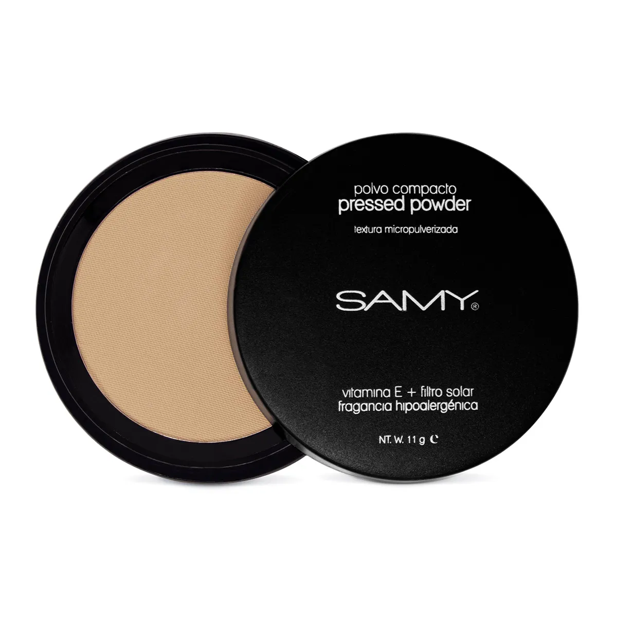 Polvo Compacto Samy Sin Espejo #2 Beige Natural