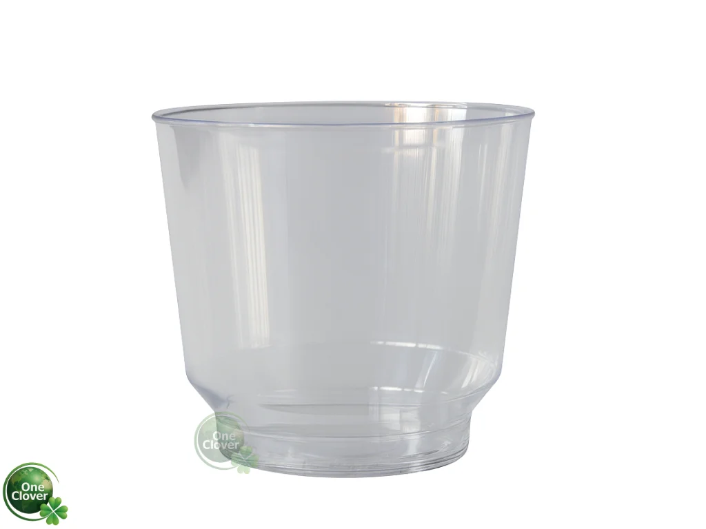 VASO PARTYPEOPLE WHISKY 8 OZ TRANSPA