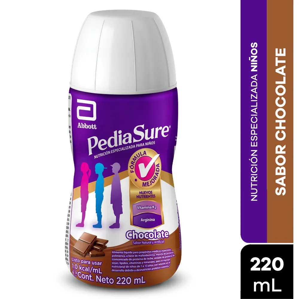 Pediasure Peptigro Nutricion Especializada En Niños Liquido Sabor Chocolate