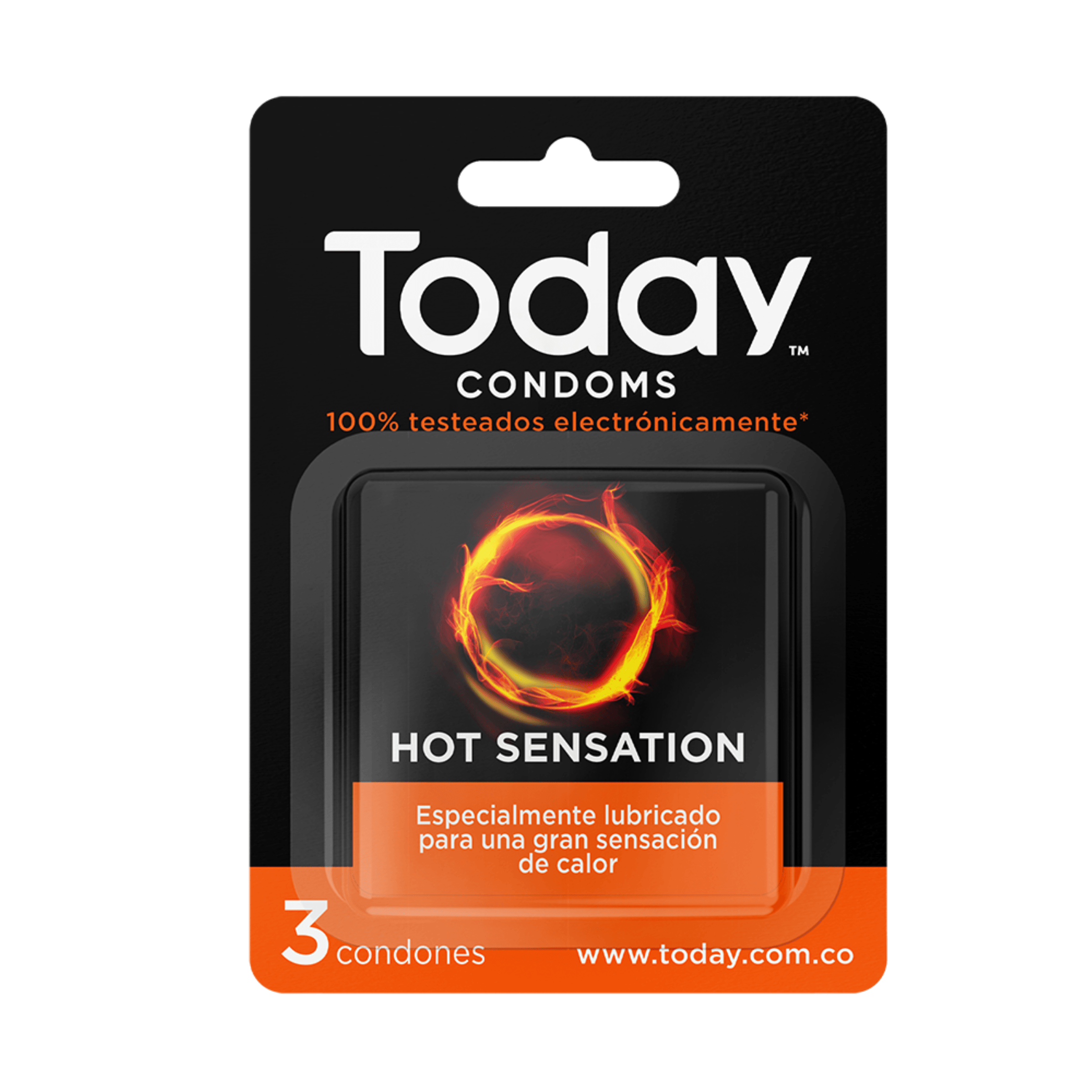Preservativo Today Hot Sensation