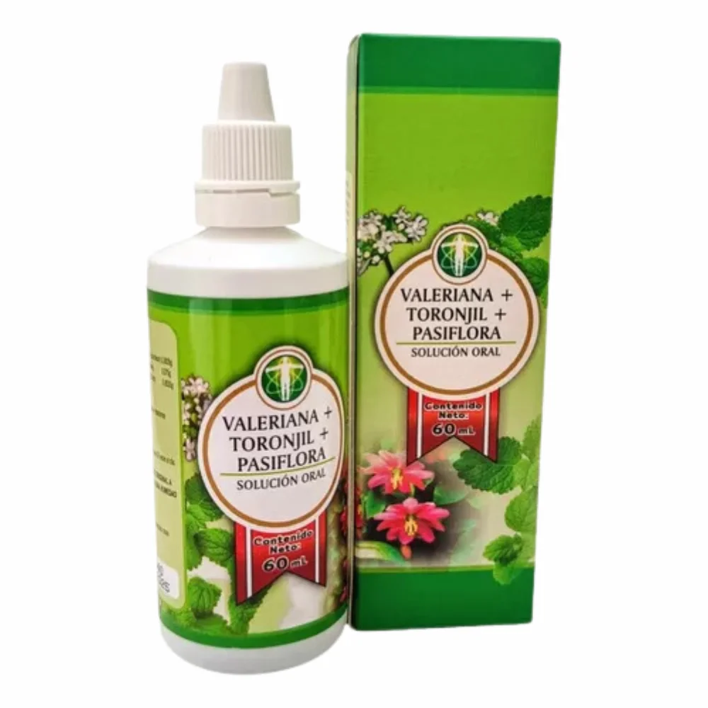 Valeriana + Pasiflora + Toronjil Gotas