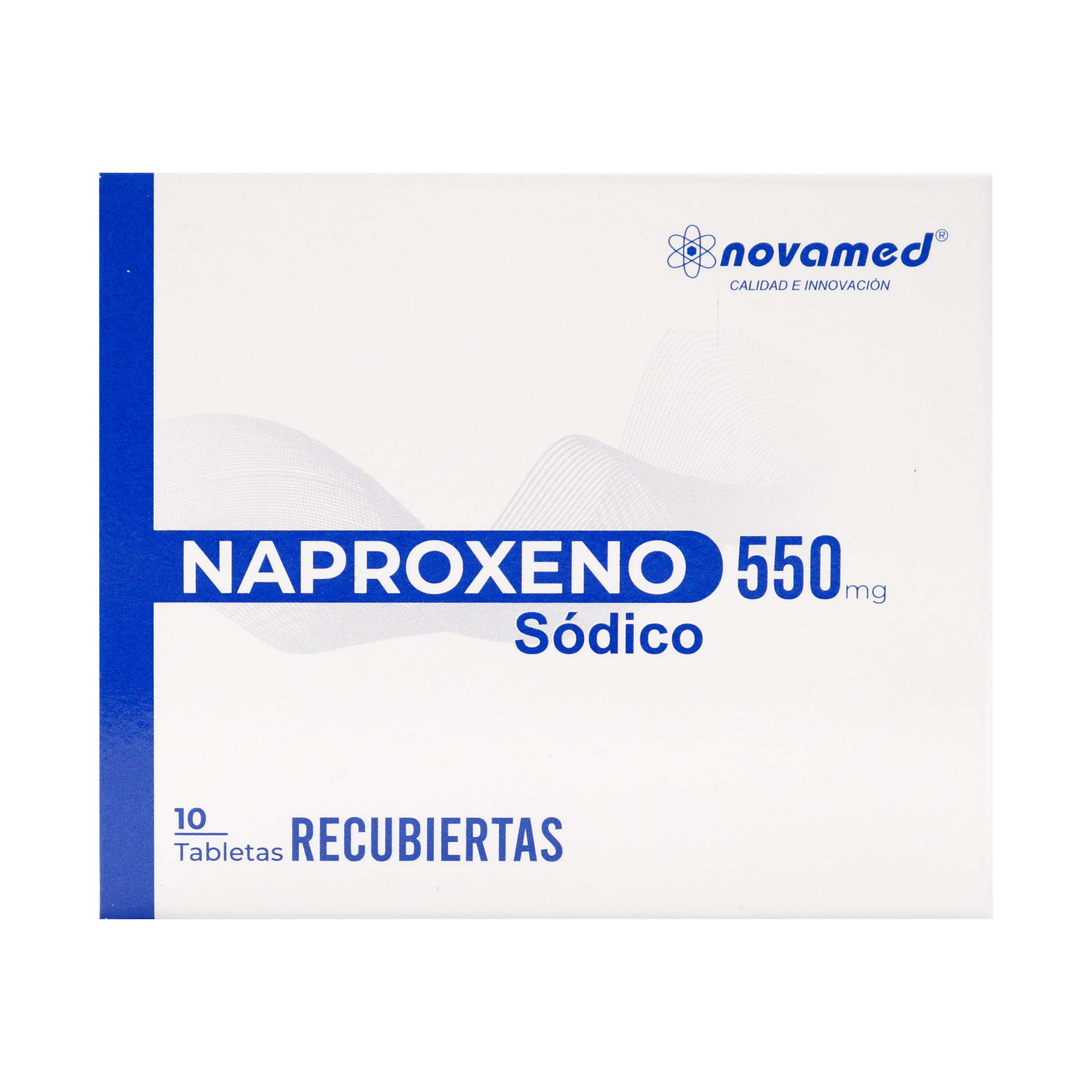 NAPROXENO SODICO 550 MG 10 TABLETAS NOVAMED