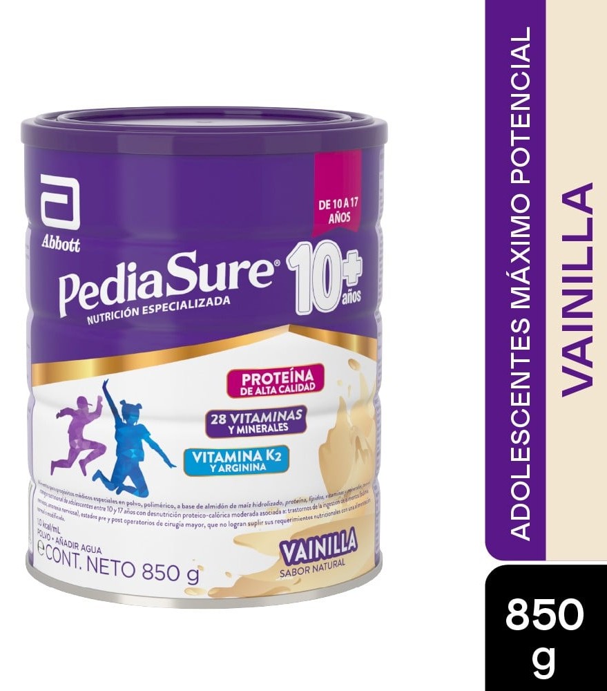 Pediasure Peptigro  Nutricion Especializada 10+ Años Sabor Vainilla