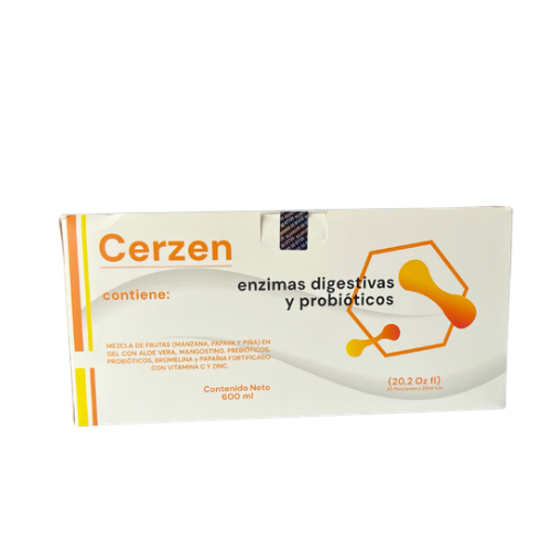 CERZEN ENZIMAS Y PROBIOTICOS
