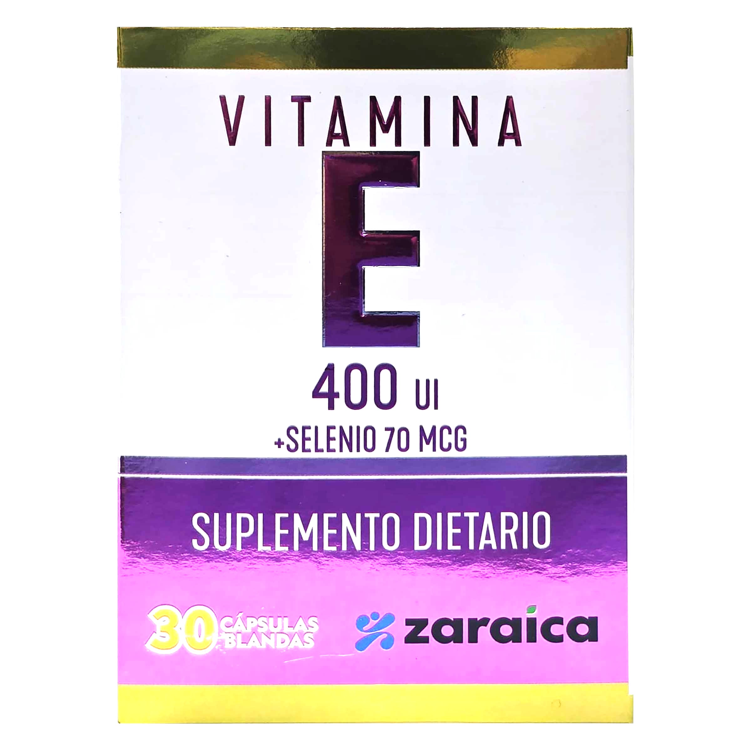 Vitamina E + Selenio 400 Ui/70 Mg