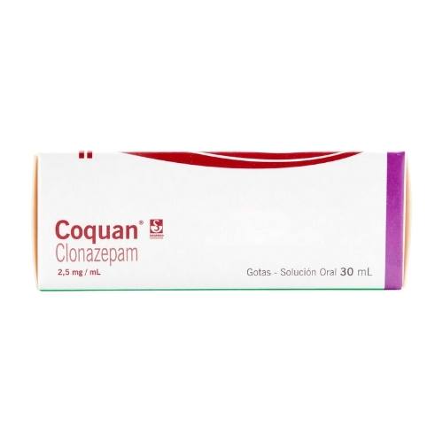 Coquan clonazepam 2.5 Mg gotas