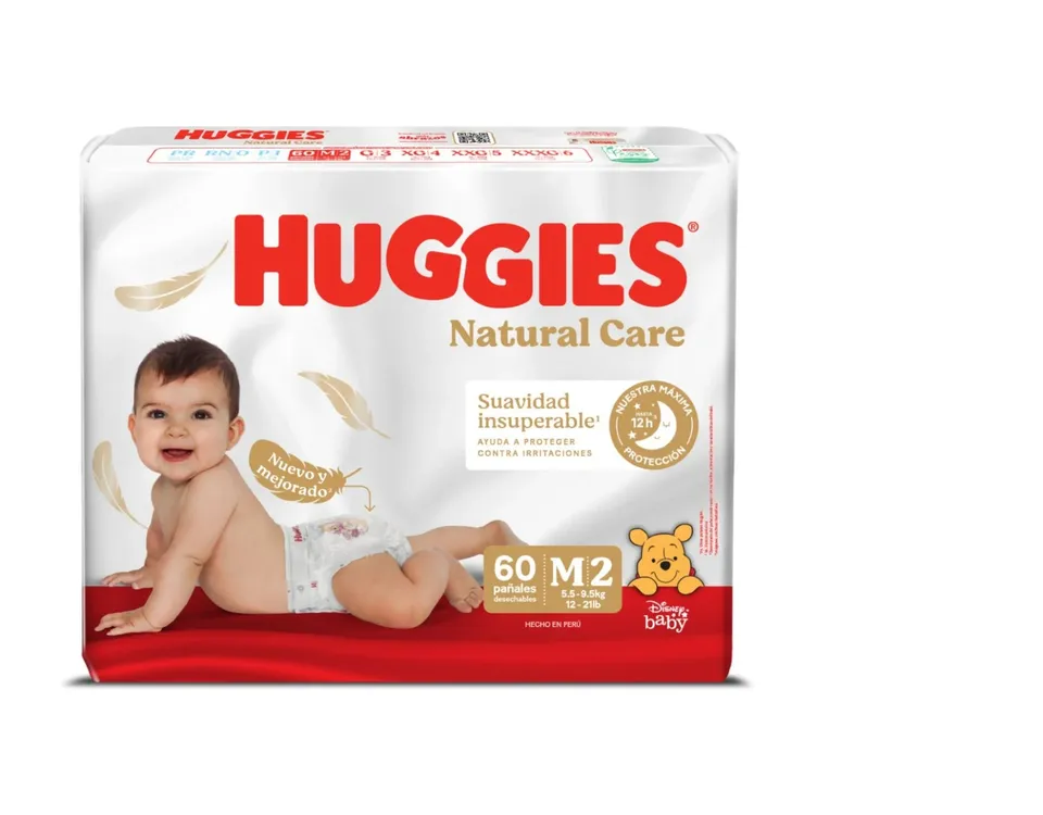 Pañal Huggies Natura Care Etapa 2