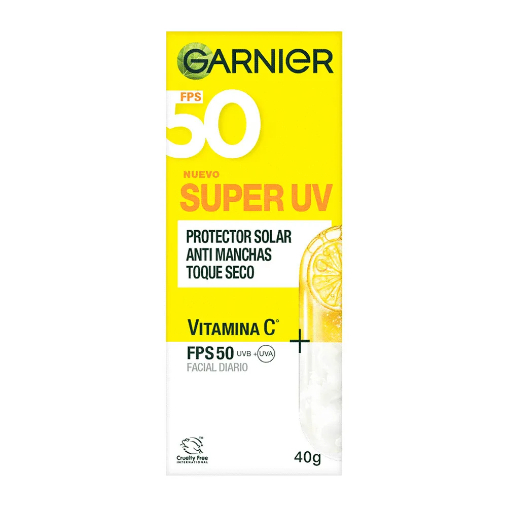 Protector Solar Facial Super UV Toque Seco Fps 50 + 40 Gr