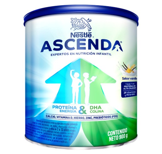 Ascenda Suplemento Nutricional Infantil Vainilla