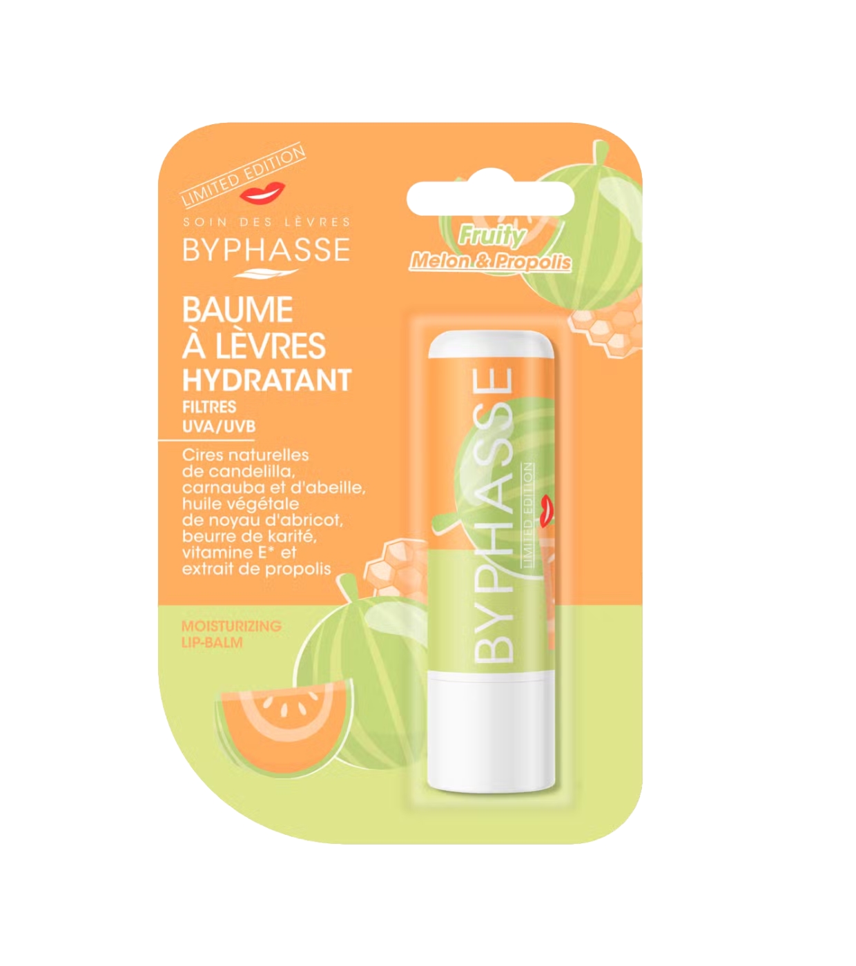 Balsamo Byphasse Hidratante Lip Melon Y Propolis