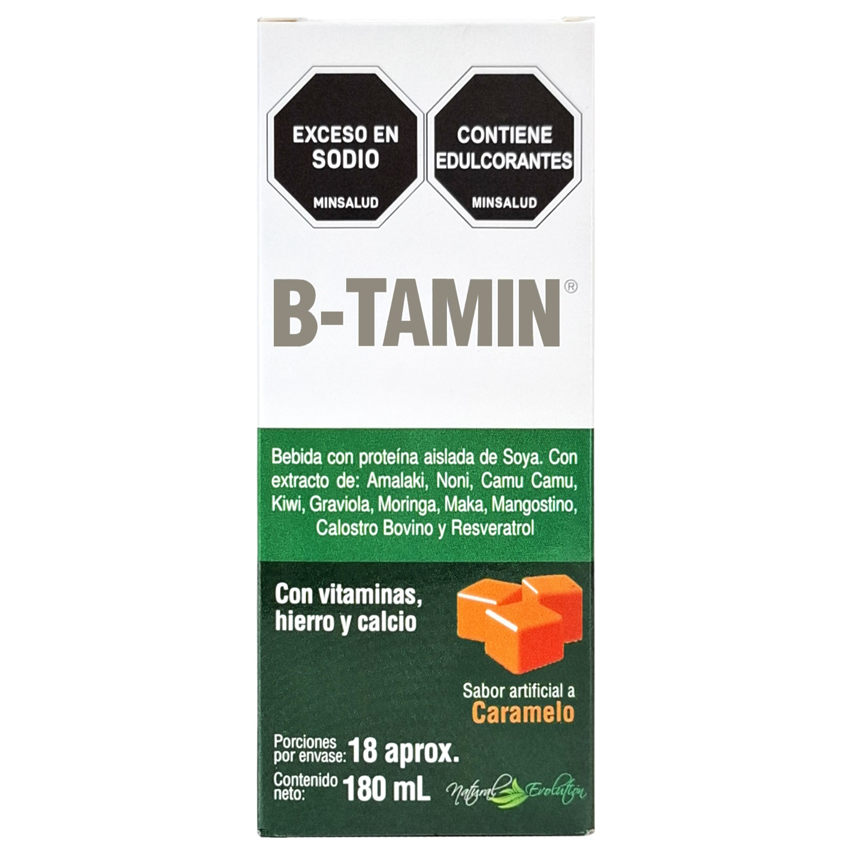 B-tamin Jarabe Suplemento Sabor A Caramelo