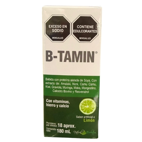 B-tamin Jarabe Suplemento Sabor A Limon Icom