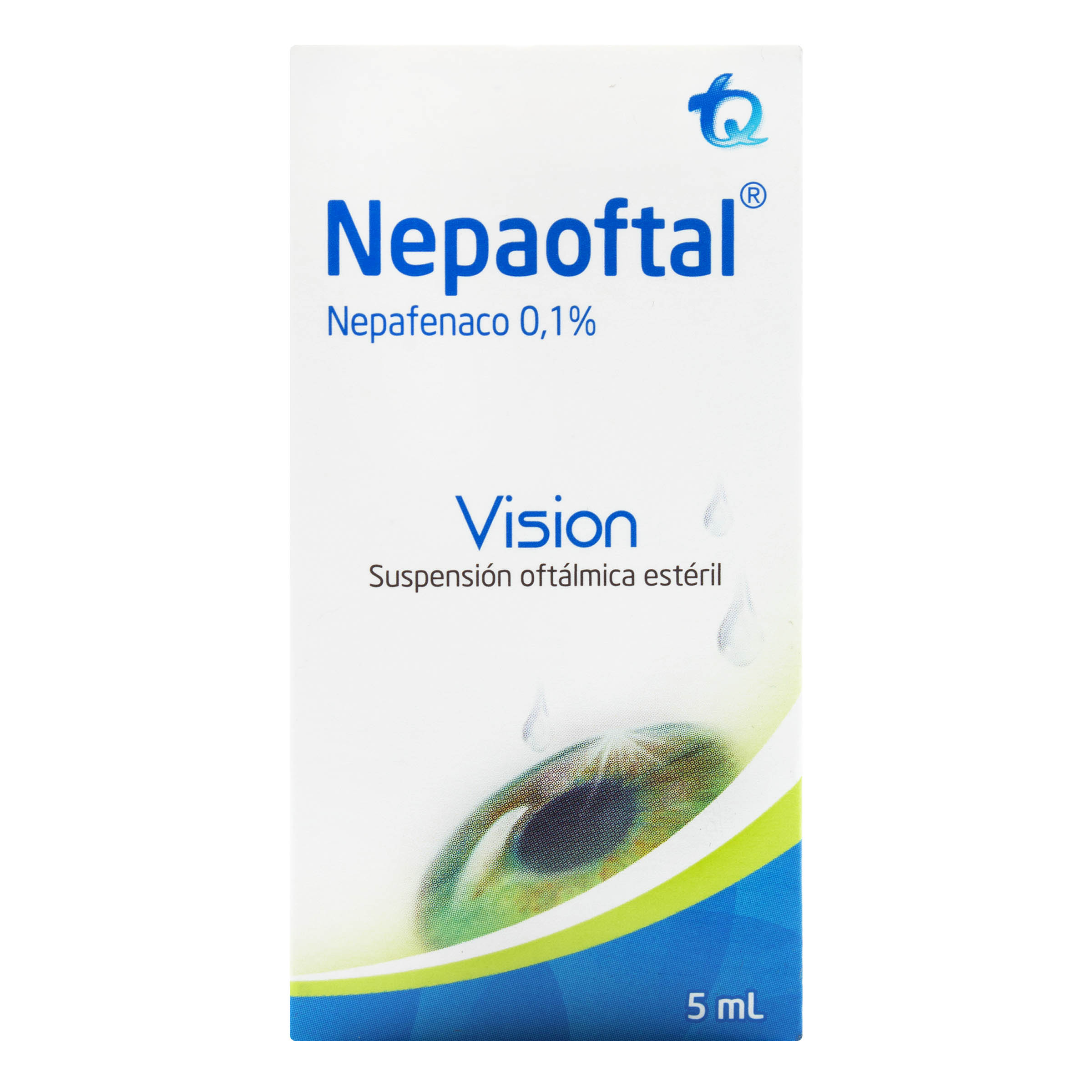 Nepaoftal Nepafenaco 0.1%Solucion Oftalmica