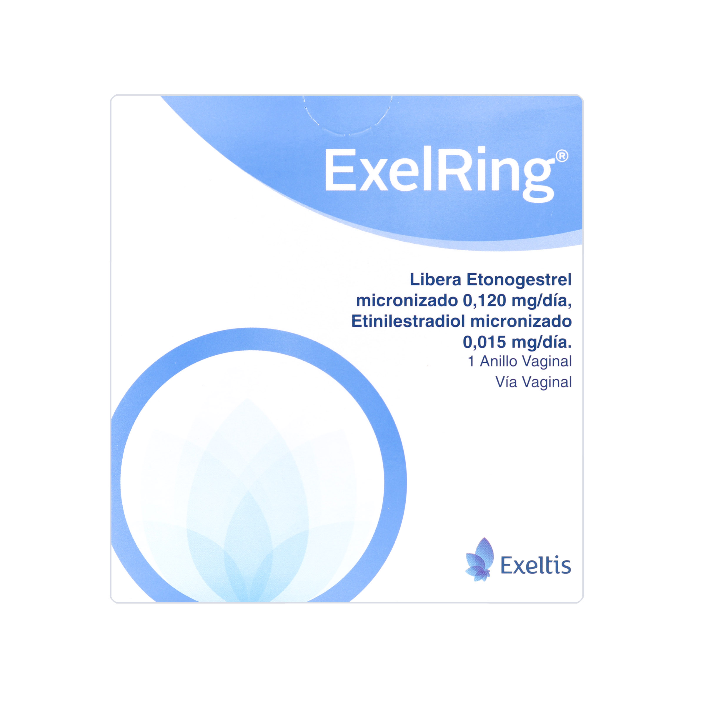 Exel Ring Libera Etonogestrel Micronizado 0.120 Mg Dia Etinilestradiol Micronolizado 0.015 Mg Dia Anillo Vaginal