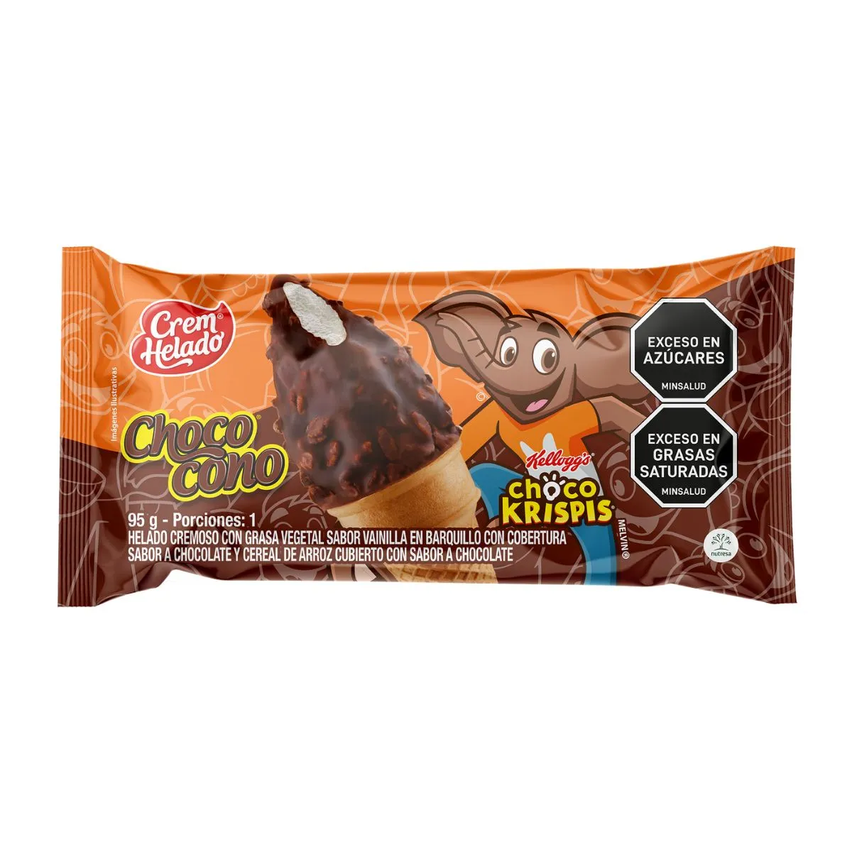 Cono Chococono Chocokrispis 95 Gr