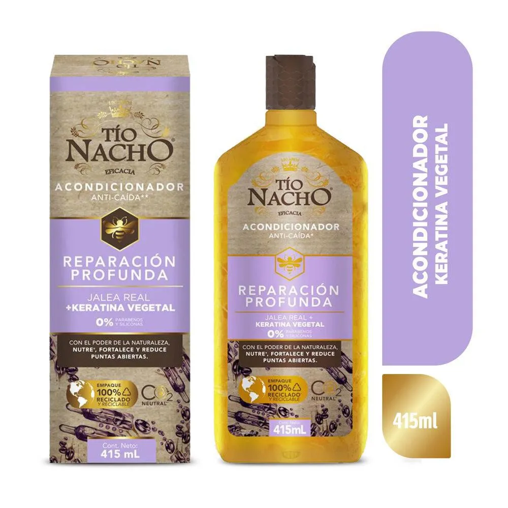 Acondicionador Tio Nacho Keratina Vegetal