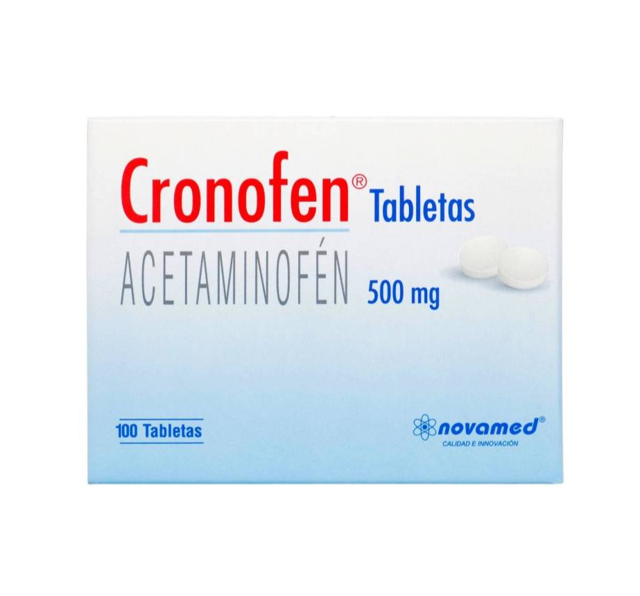 Cronofen Acetaminofen 500 Mg