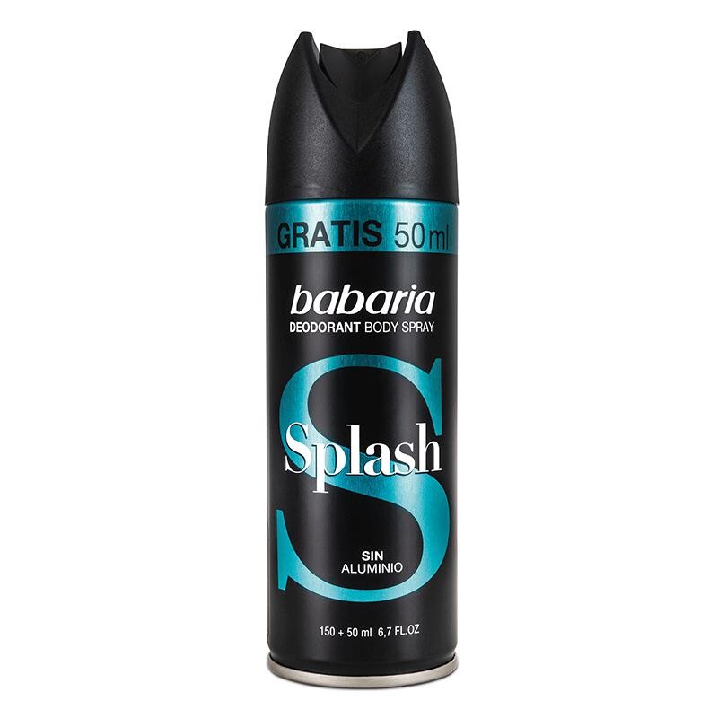 Desodorante Corporal Babaria Body Men Sport Spray Splash 200 mL