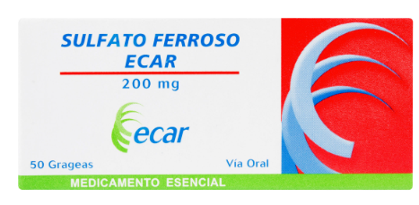 Sulfato Ferroso 200 Mg