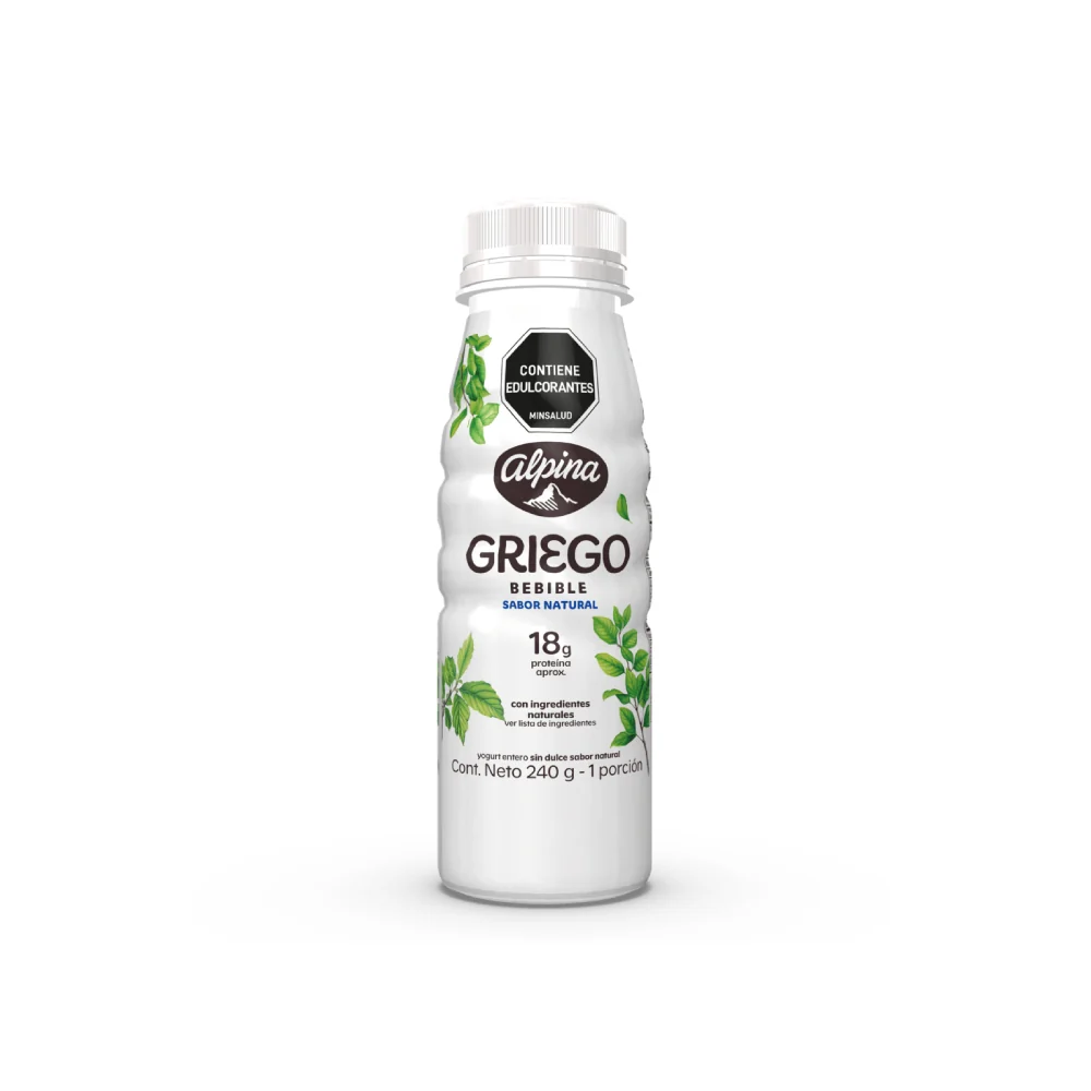 Yogurt Griego Bebilble Sabor Natural