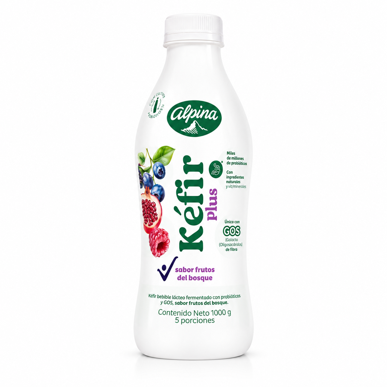 Kefir Plus Sabor Frutos Del Bosque