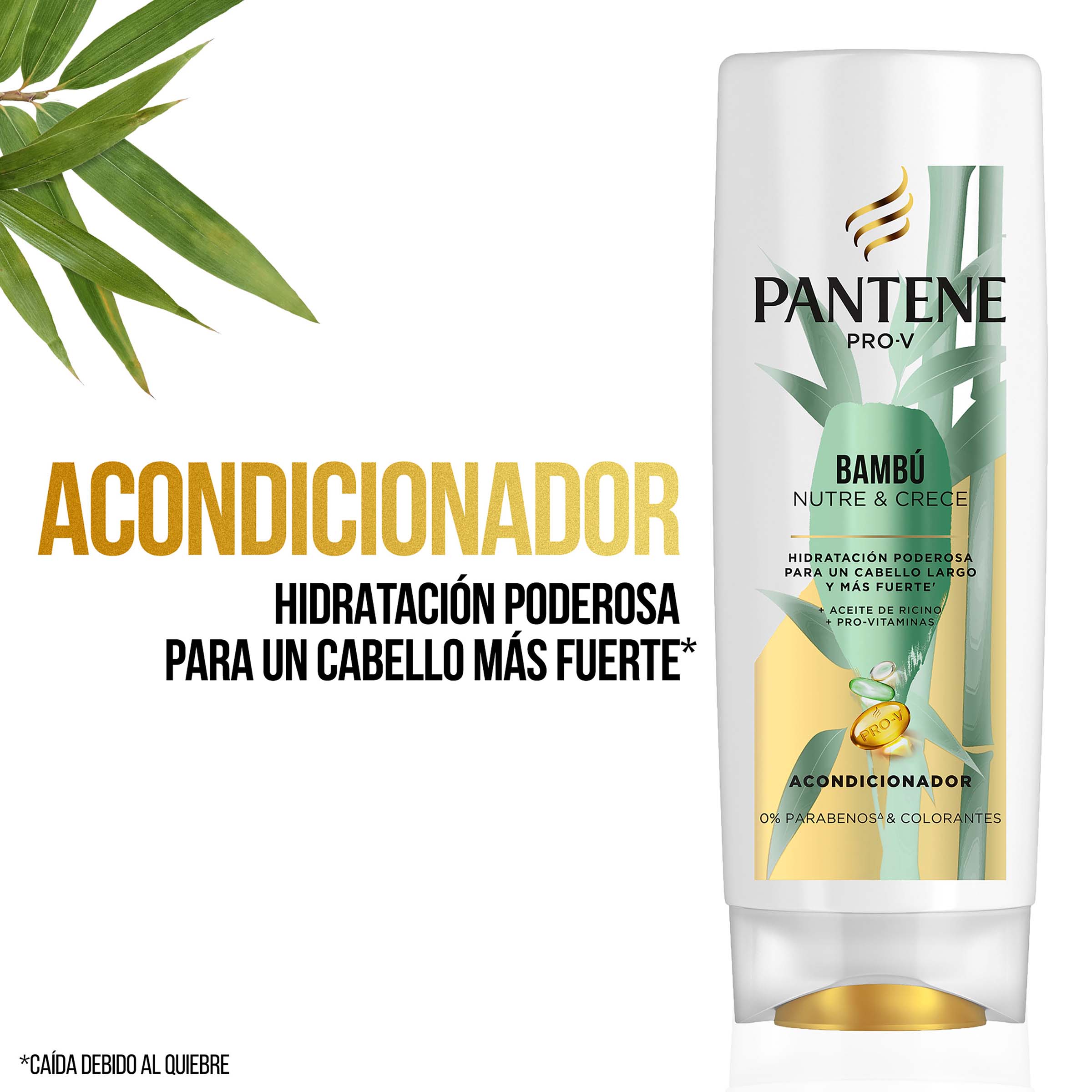 Acondicionador Pantene Pro v Bambu Nutre y Crece