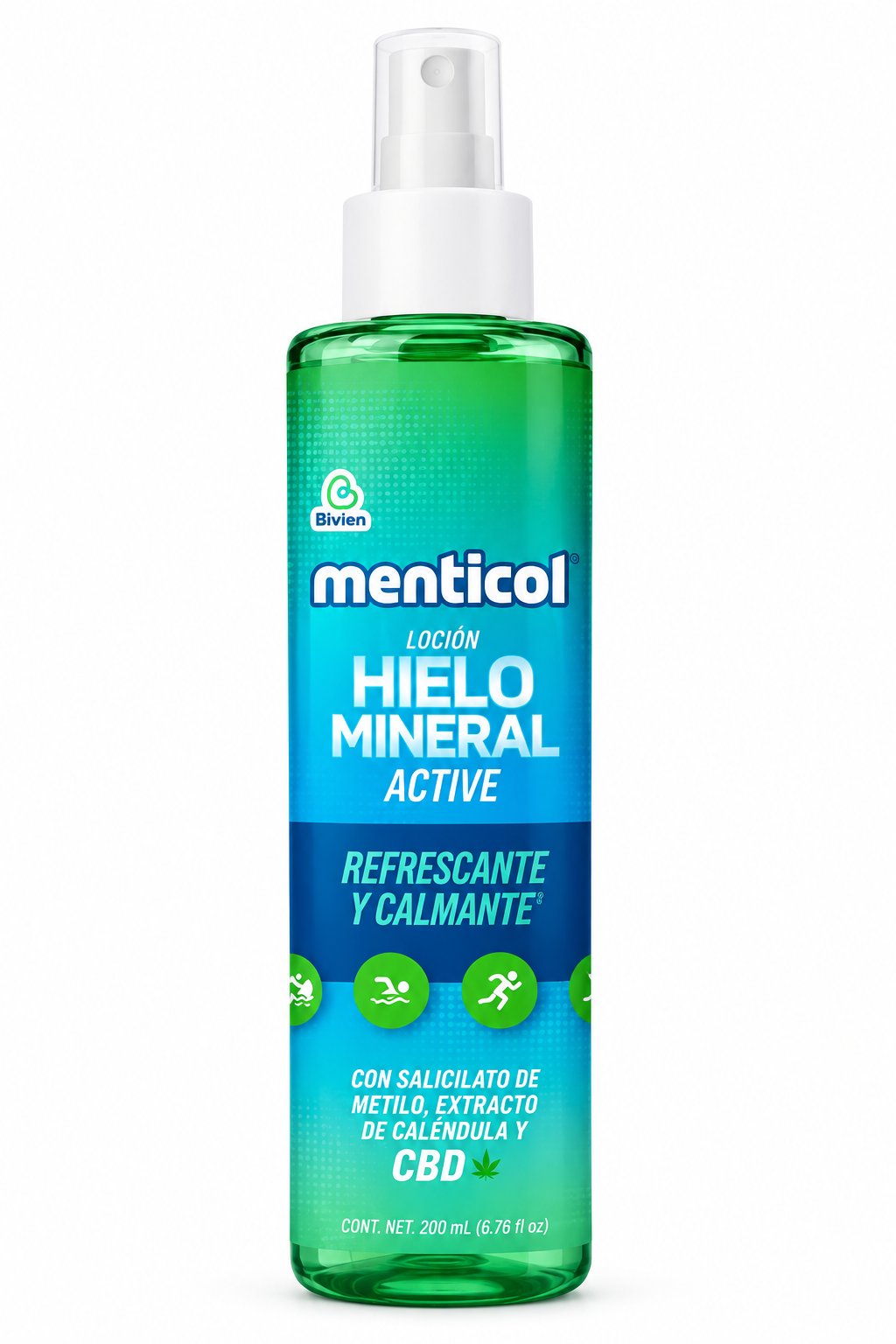 Menticol Hielo Mineral Locion