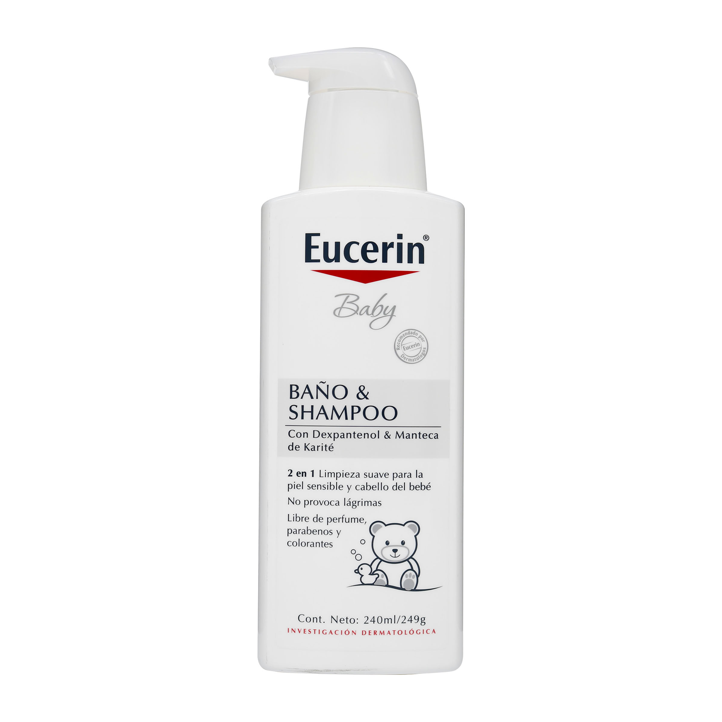 EUCERIN BABY BAÑO Y SHAMPOO PIEN SENSIBLE 240 ML