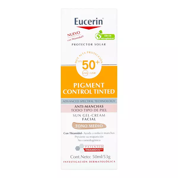 BLOQUEADOR EUCERIN PIGMENT TON MED 50 M