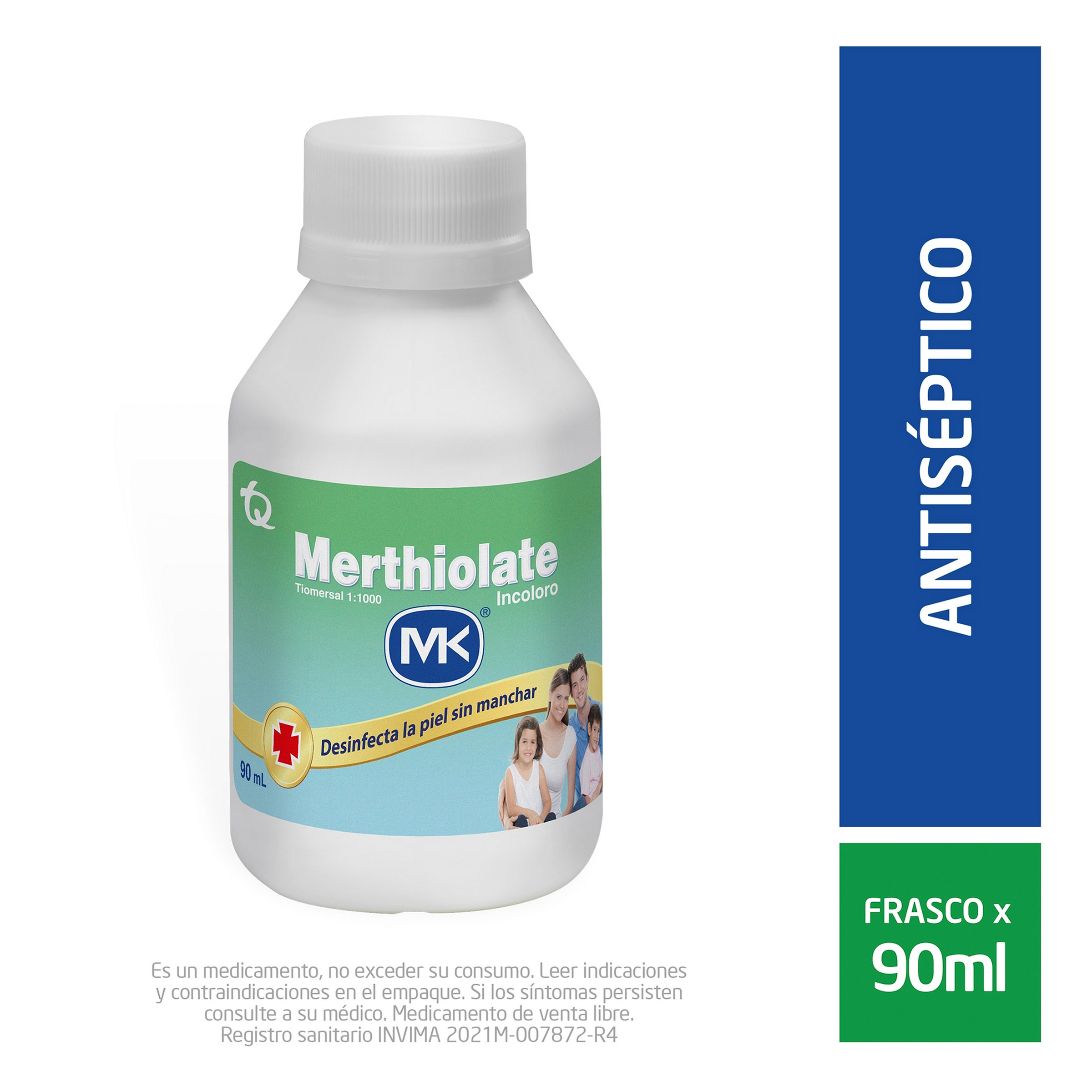 Merthiolate Incoloro Mk
