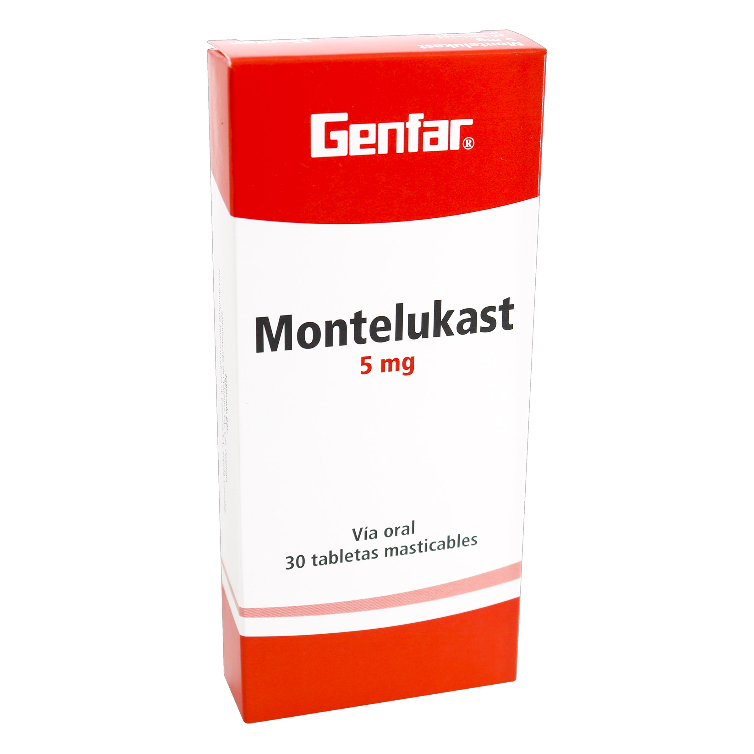 MONTELUKAST  5 MG 30 TAB GF