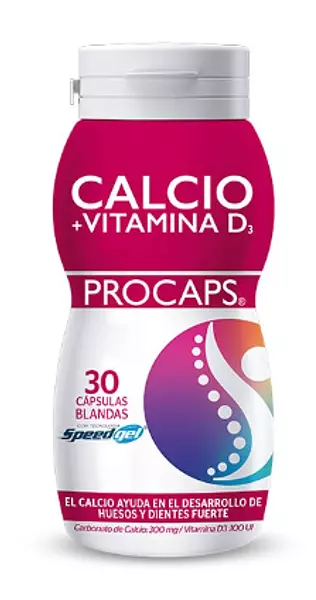 CALCIO 400 mg +VITAMINA D3 30 CAP