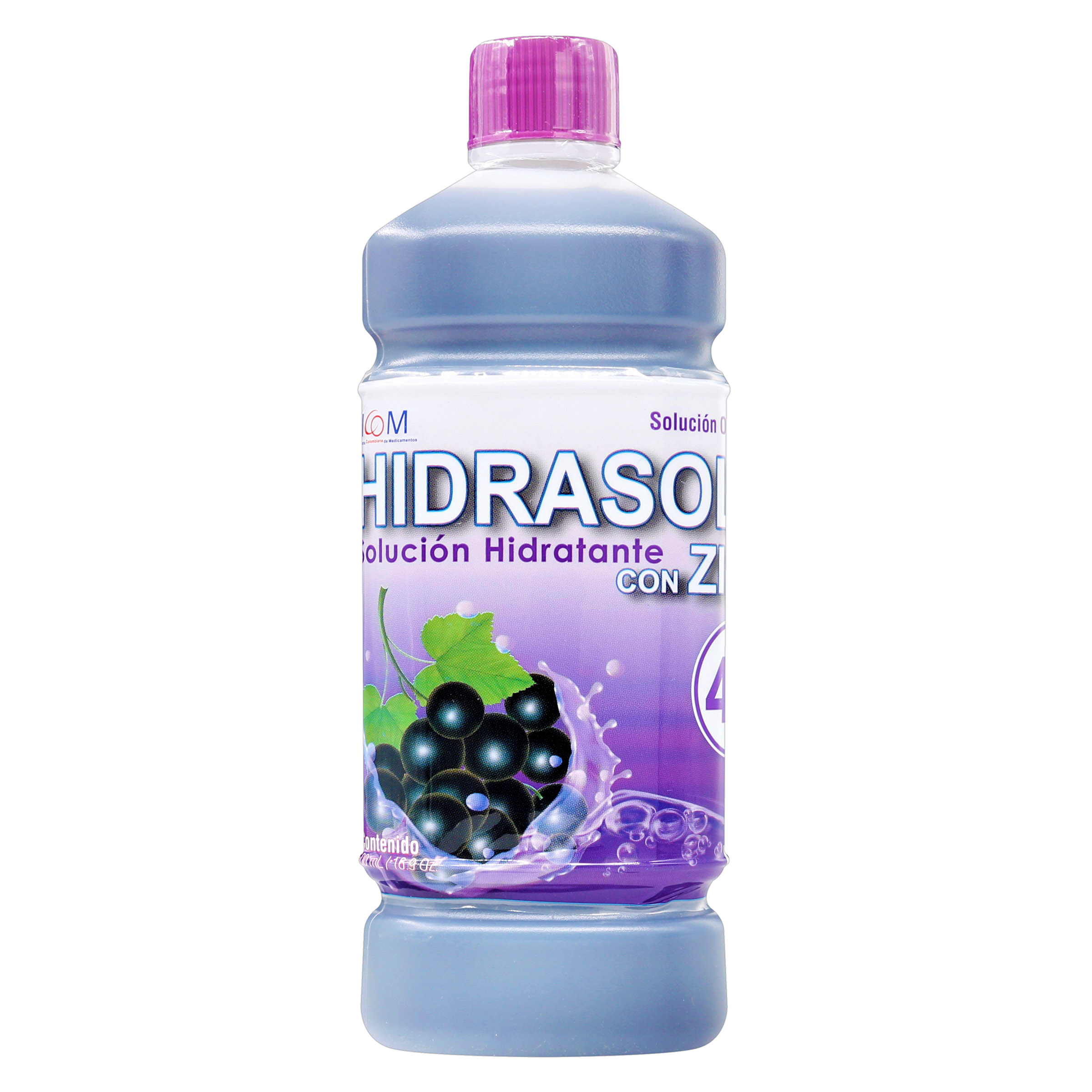 Hidrasol Solucion Hidratante 45 Sabor A Uva