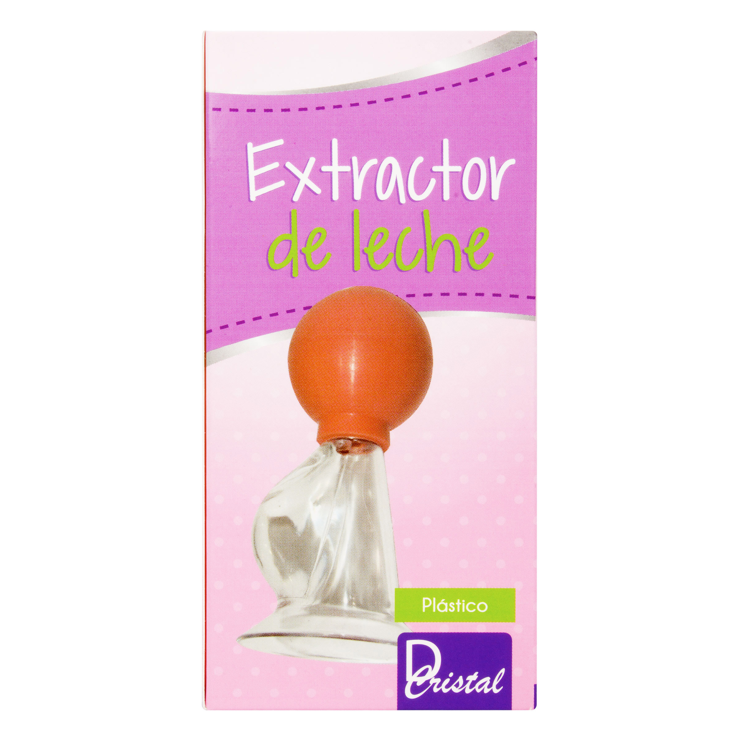 SACALECHE PLASTICO CRISTAL